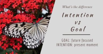 Intention vs Goals
