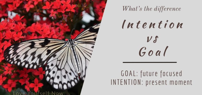 Intention vs Goals